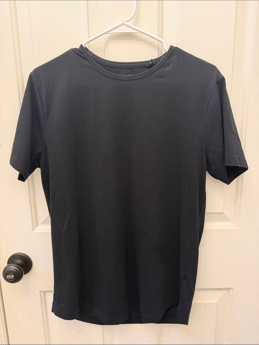 Cuts Clothing Black Crew Neck Short Sleeve Tee